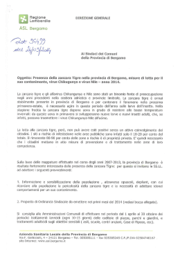 Lettera - Comune di Villa d`Alm&egrave;