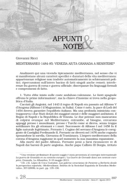 Venezia aiuta Granada a resistere