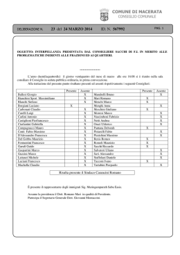 Testo atto - Comune di Macerata