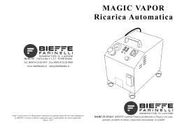 Libretto Magic Vapor RA - produzione e vendita generatori di vapore