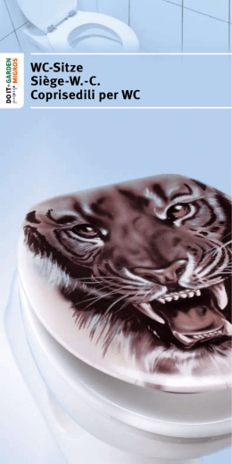 WC-Sitze Si&egrave;ge-W.-C. Coprisedili per WC