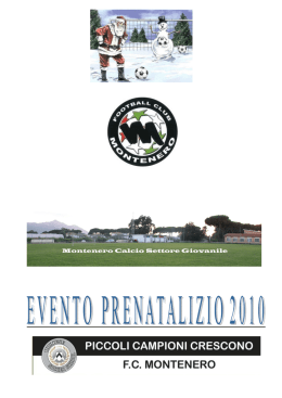 Untitled - Il blog del calcio giovanile