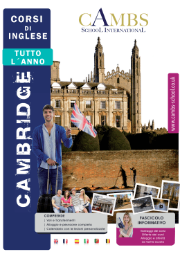 inglese - Cambridge Language School