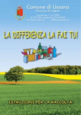 la differenza la fai tu! - Didamonastir.altervista.org