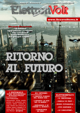 marzo-aprile 2012 - Liceo Scientifico Statale Vito Volterra