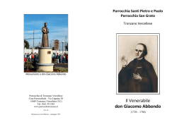 PDF per la lettura sul pc - Parrocchia di Tronzano Vercellese
