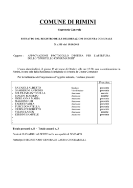 COMUNE DI RIMINI