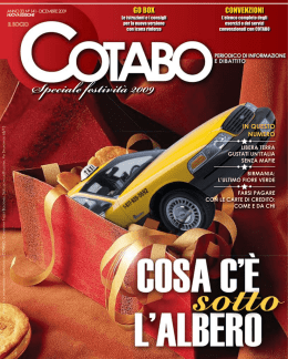 Il Socio Cotabo - Cotabo Taxi Bologna
