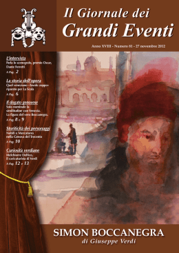 Simone Boccanegra - ilgiornalegrandieventi.it