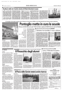 1 Aprile 2008 - Comune di Borgosatollo