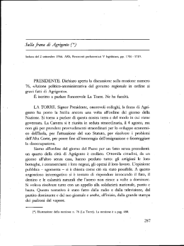Sulla frana di Agrigento - Archivio digitale Pio La Torre