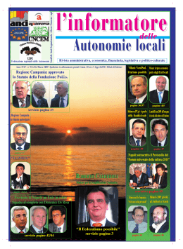 febbraiomarzo2009 - L`informatore delle autonomie locali