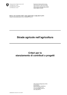 Strade agric Strade agricole n Strade agricole nell`ag