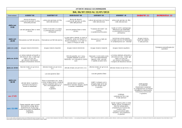 Settimana dal 06.07 al 12.07.2015 - Azienda Pubblica di Servizi alla