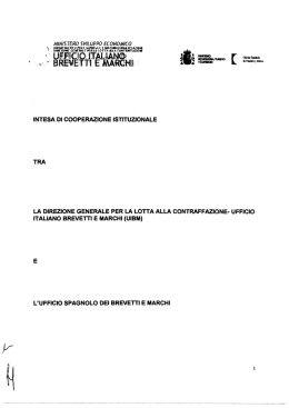 intesa di cooperazione istituzionale
