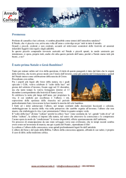 Il Natale - Arredo e Corredo