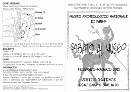 Stampa di fax a pagina intera - Soprintendenza Archeologia Emilia