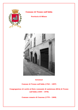 Inventari - Portale di Storia Locale