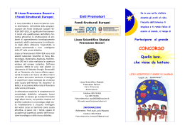 Brochure - Liceo Scientifico Statale Francesco Severi