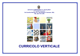 CURRICOLO completo - Istituto Comprensivo E. De Filippo