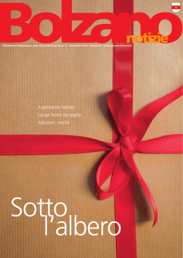 notizie - Comune di Bolzano