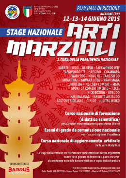 Stage Nazionale
