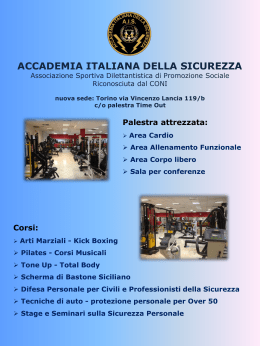 Diapositiva 1 - Accademia Italiana della Sicurezza Asdps