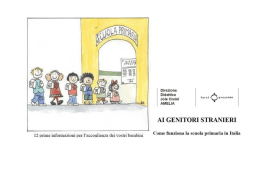 opuscolo genitori stranieri italiano
