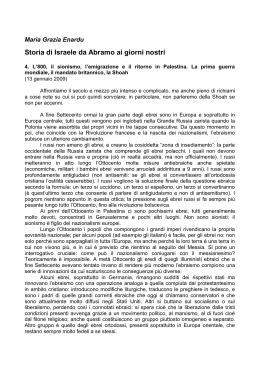 Dall`800 alla seconda guerra mondiale