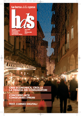 Scarica questo numero della Borsa della spesa (formato