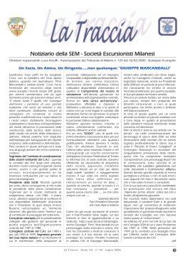 Notiziario n. 40 - Luglio 2006
