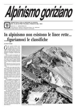 alpinismo-gennaio-ma.. - CAI sezione di Gorizia