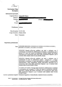 Curriculum Vitae