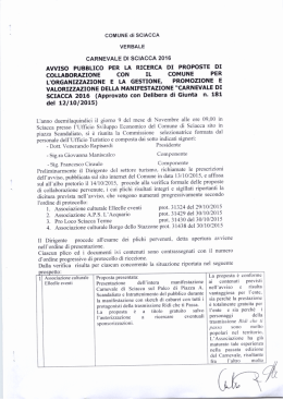 Verbale del 9 NOVEMBRE 2015