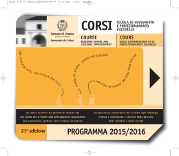 programma 2015/2016