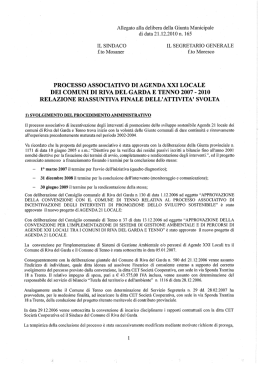 Allegato - Comune di Riva del Garda