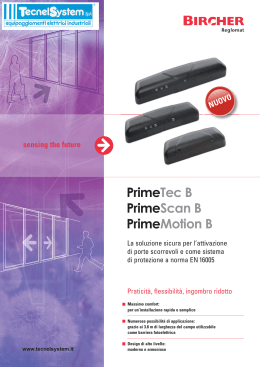 PrimeTec B PrimeScan B PrimeMotion B