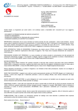 CTE &reg; Tour Operator - COMPAGNIA TURISTICA