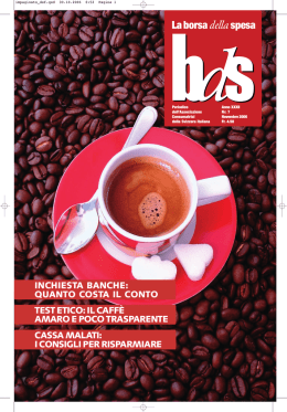 Scarica questo numero della Borsa della spesa (formato