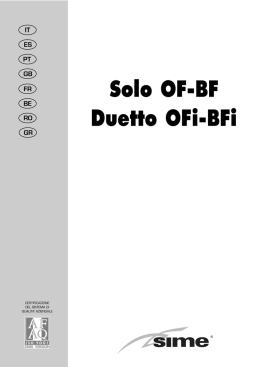 Solo OF-BF Duetto OFi-BFi