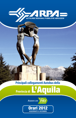 Orari 2012 - leggimi.eu Cronaca d`Abruzzo