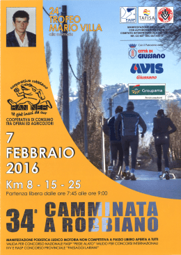 2.4 trofeo - Atleti Giuriati