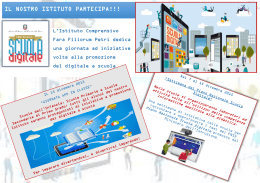 INIZIATIVE GIORNATA PNSD IN TUTTE LE SCUOLE