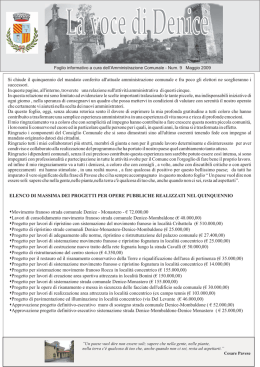 Numero 9 - Comune di Denice