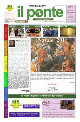 Natale 2011 - Il Ponte News
