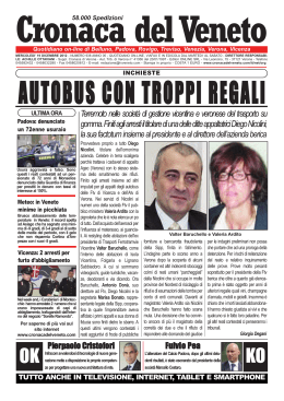 Cronaca del Veneto