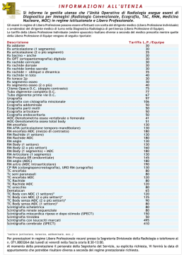 informazioni all`utenza