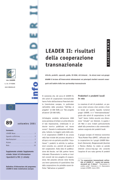 info leader n&deg;89 09/2001