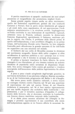 Il partito mazziniano si spopolù: moltissimi dei suoi adepti