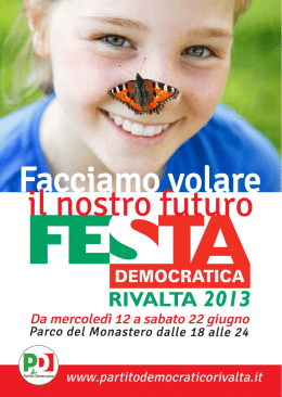 DEMOCRATICA RIVALTA 2013